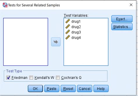 friedman test spss|How to Perform the Friedman Test in SPSS .